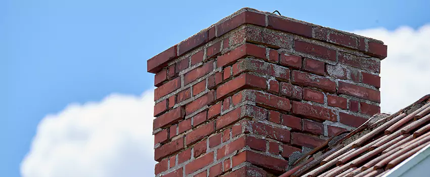Brick Chimney Flue Installation in Lancaster, TX