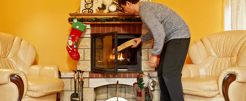 Gas to Wood-Burning Fireplace Conversion Services in Lancaster, Texas
