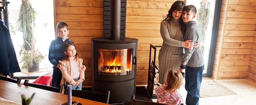 Morso Cast Iron Fireplace Insert Installation in Lancaster, Texas