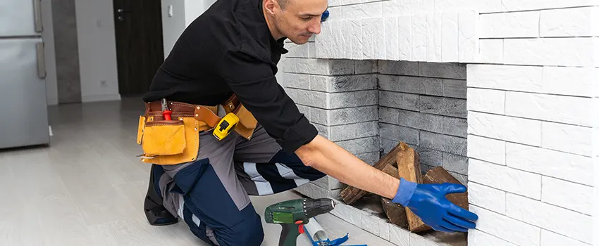 Fireplace Damaged Damper Frame Repair Services in Lancaster, Texas