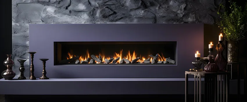 Ember Bed for Ventless Gas Fireplace in Lancaster, TX